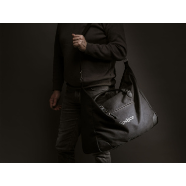 Logo trade promotional merchandise photo of: Denver Duffle Recycled Canvas travelling bag